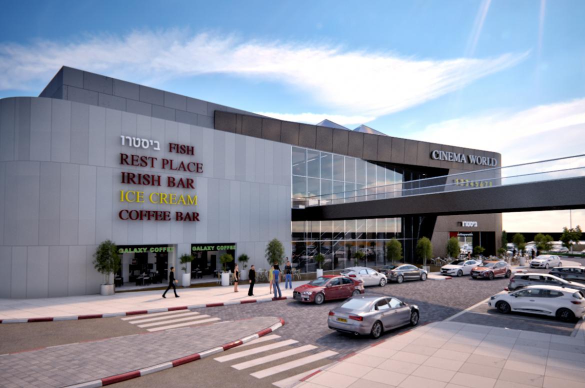 מרכז מסחרי מביקיען הדמיה